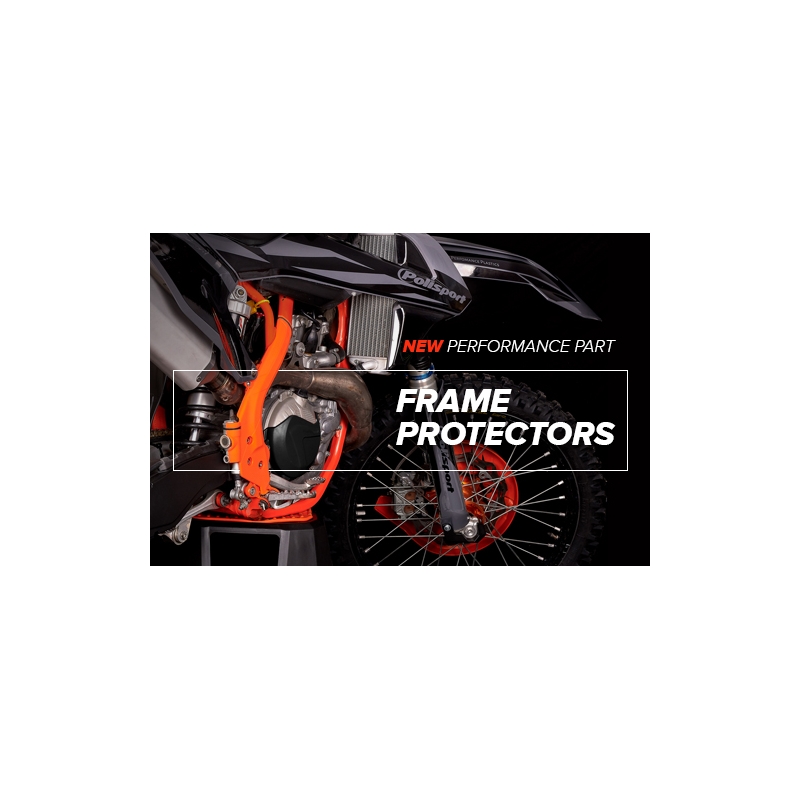 Frame protector POLISPORT PERFORMANCE fekete