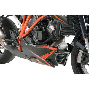 Engine spoiler PUIG 7573J matt black stickers included