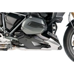 Engine spoiler PUIG 7690J matt black stickers included