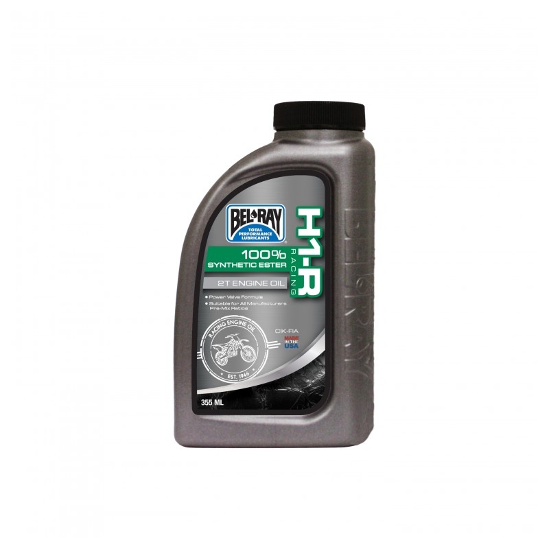 Motorolaj Bel-Ray H1-R RACING 100% SYNTHETIC ESTER 2T (355 ml)