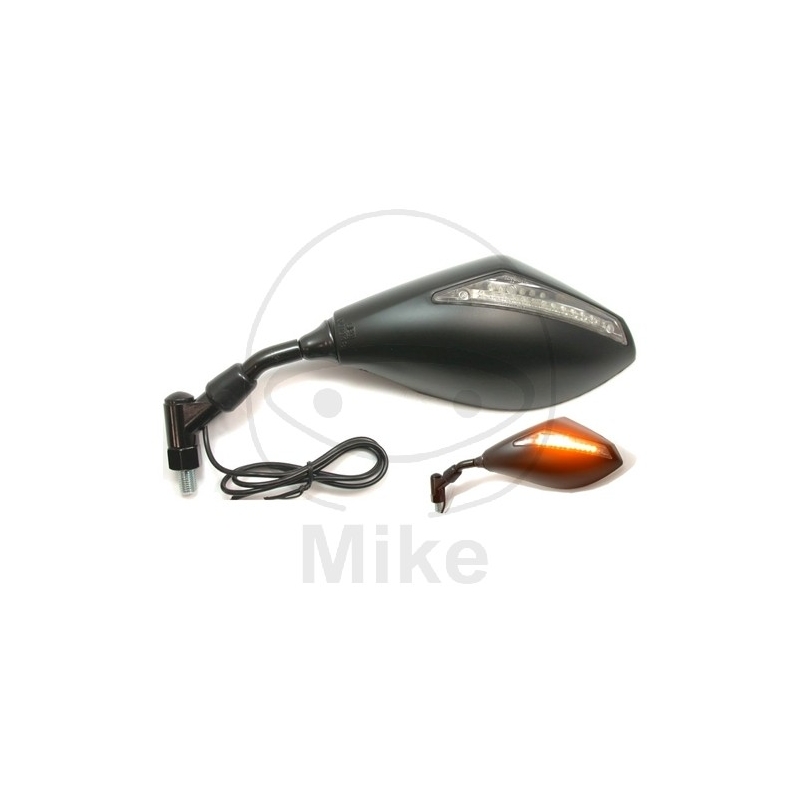 Visszapillantó tükrök beépített irányjelzőkkel JMT fekete bal