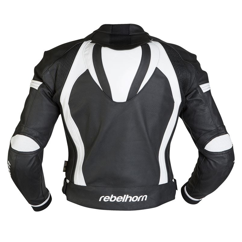 Rebelhorn Piston II motoros kabát fekete/fehér