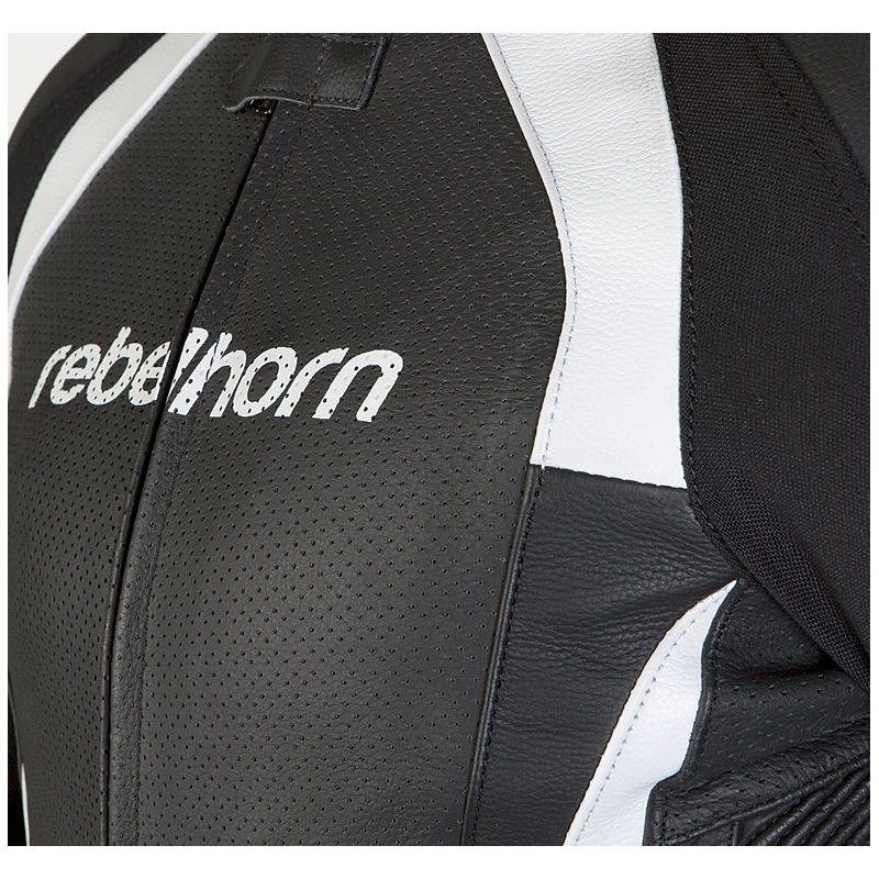 Rebelhorn Piston II motoros kabát fekete/fehér