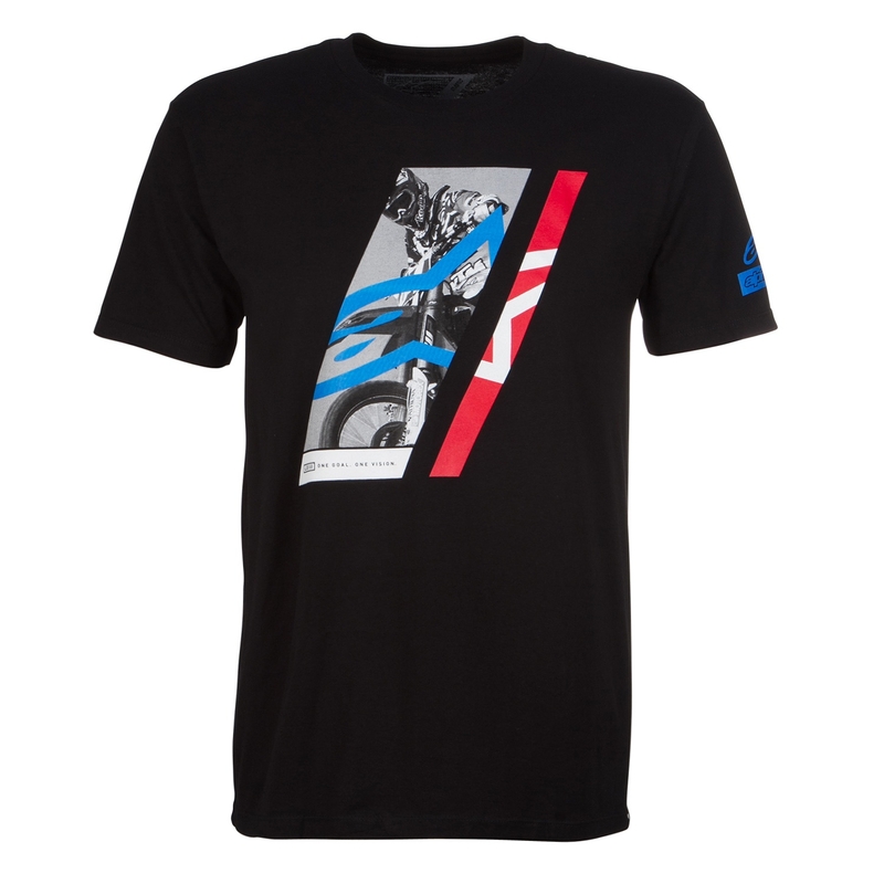 Póló Alpinestars Section Tee fekete akció kiárusítás