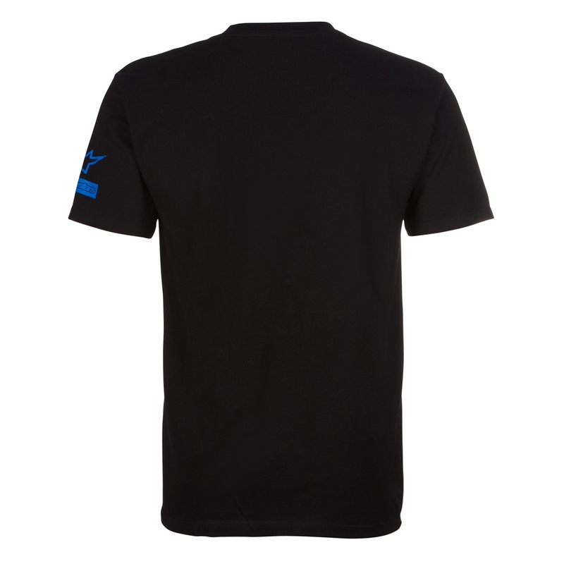 Póló Alpinestars Section Tee fekete akció kiárusítás