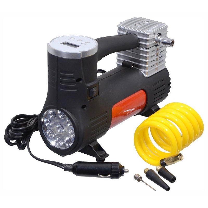 12V POWER BULL digitális kompresszor világítással