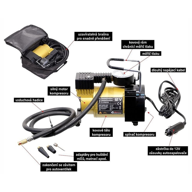12V TORNADO kompresszor