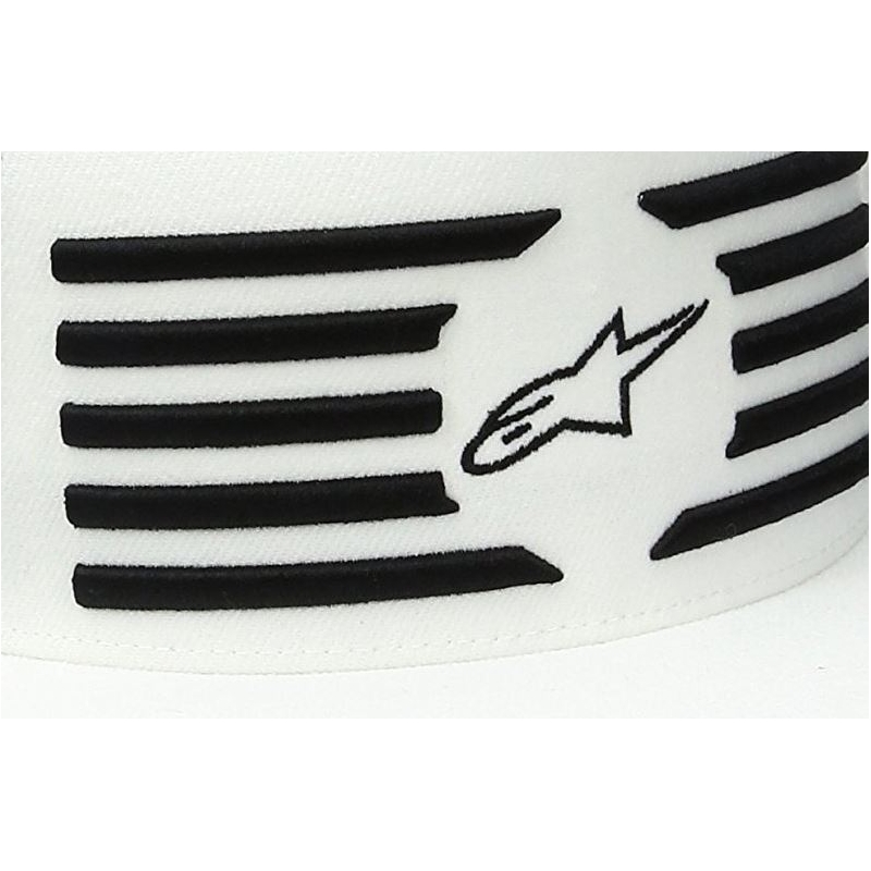 Alpinestars Pressure Snapback sapka fehér