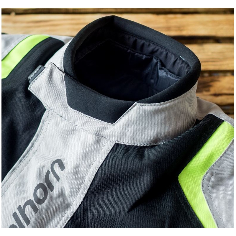 Rebelhorn Hiker Pro motoros kabát szürke-fekete-fluo sárga