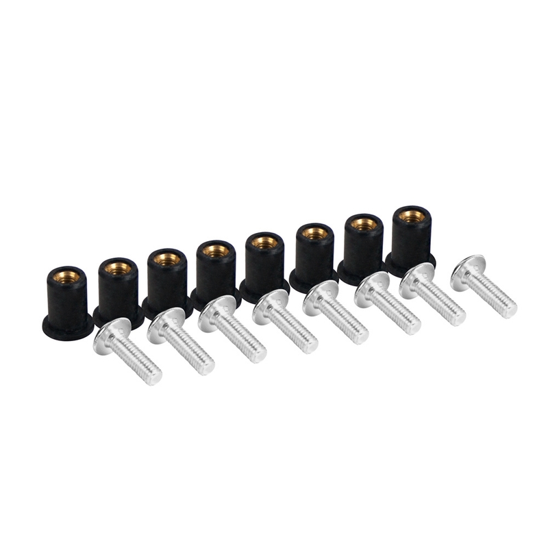 Plexi szerelőkészlet MOTION STUFF (3x8db/készlet)