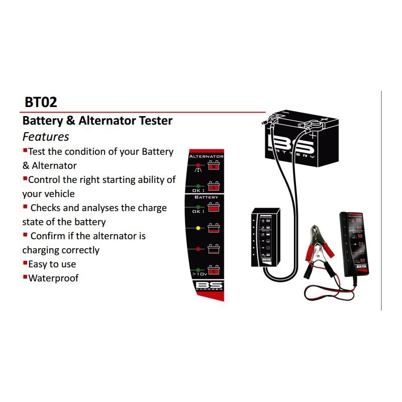 Akkumulátor és generátor teszter BS-BATTERY