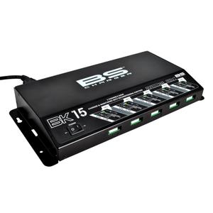 Professzionális akkumulátor töltő 5 akkura BS-BATTERY 5 Bank charger BK15 12V 5x1.5A