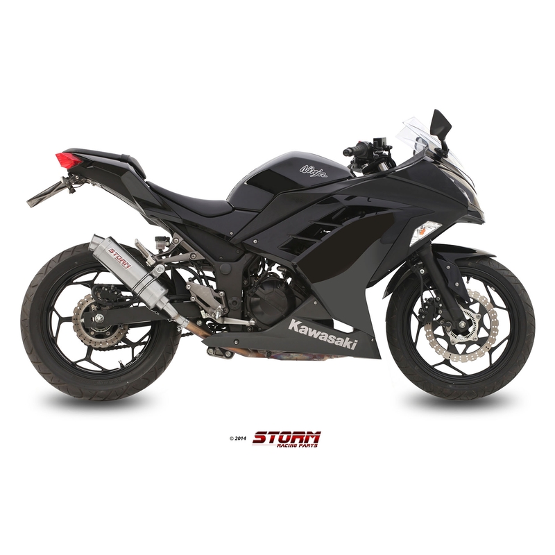 Kipufogóvég STORM GP rozsdamentes