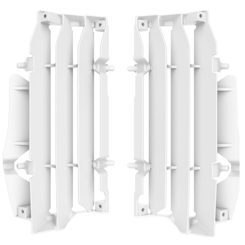 Radiator louvers POLISPORT PERFORMANCE fehér