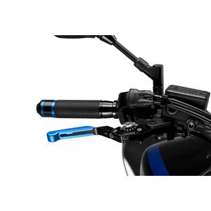 Brake lever without adapter PUIG 3.0 14ANP extendable folding kékes/ezüst