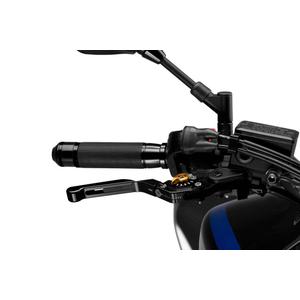 Brake lever without adapter PUIG 3.0 14NNO extendable folding black/gold