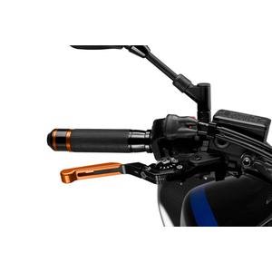 Brake lever without adapter PUIG 3.0 14TNN extendable folding orange/black