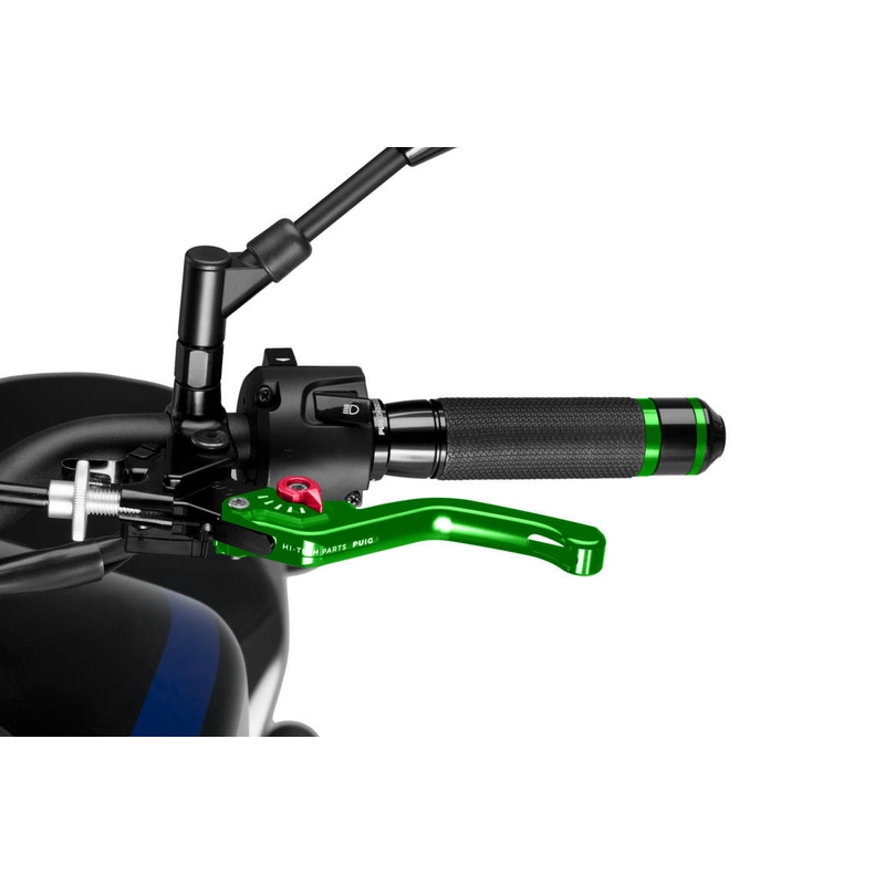 Clutch lever without adapter PUIG 3.0 rövid green/red