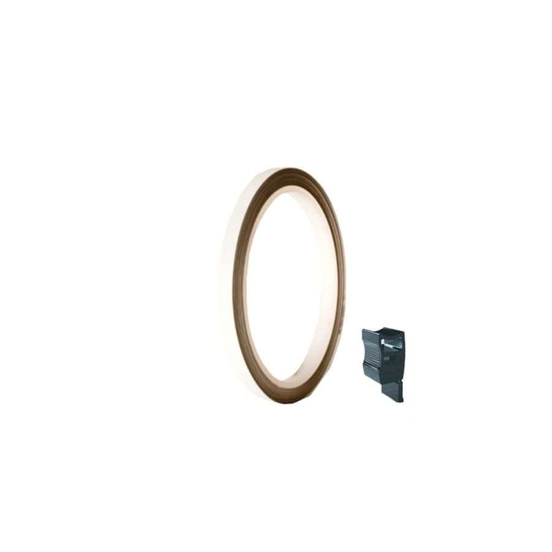 Rim strip PUIG white reflective 7mm x 6m (with aplicator)