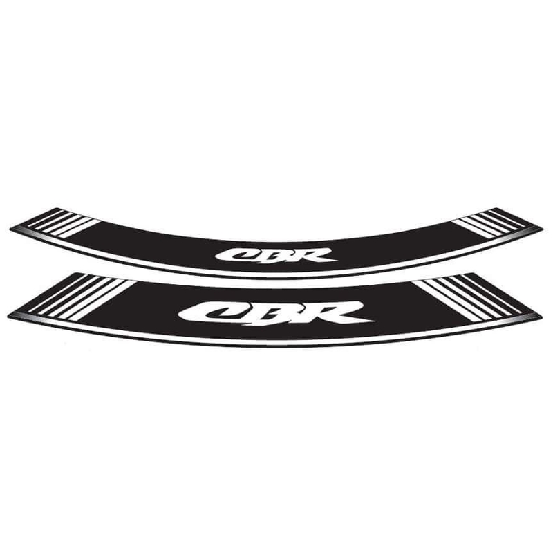 Rim strip PUIG CBR fehér set of 8 rim strips