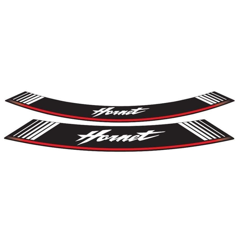 Rim strip PUIG HORNET ezüst set of 8 rim strips részére HONDA CB 600 F Hornet (S ABS) 1998-2016, HONDA CB 900 F Hornet 2002-2006