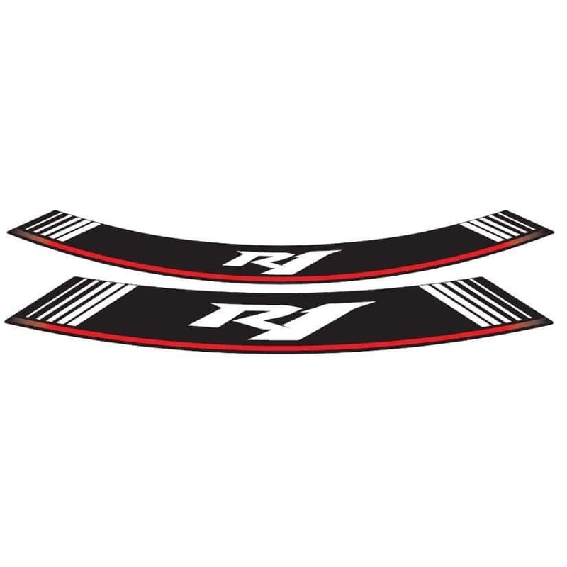 Rim strip PUIG R1 ezüst set of 8 rim strips