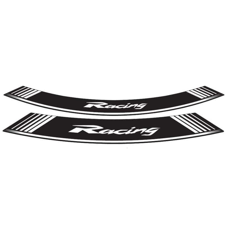 Rim strip PUIG RACING fehér set of 8 rim strips