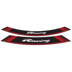 Rim strip PUIG RACING 5531R piros set of 8 rim strips