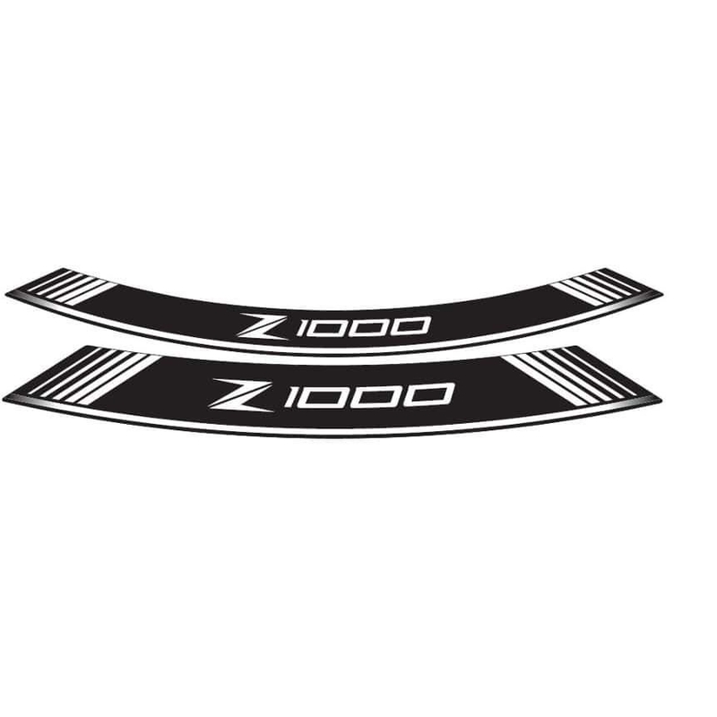 Rim strip PUIG Z1000 fehér set of 8 rim strips