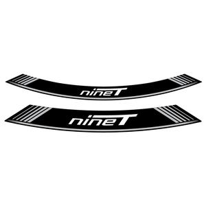 Rim strip PUIG R NINE T 9133P ezüst set of 8 rim strips