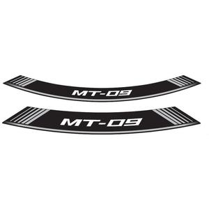 Rim strip PUIG MT-09 9135P ezüst set of 8 rim strips