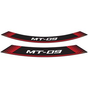 Rim strip PUIG MT-09 9135R piros set of 8 rim strips