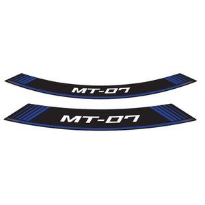 Rim strip PUIG MT-07 9136A kék set of 8 rim strips