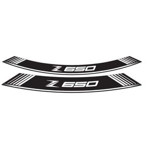Rim strip PUIG Z650 9290B fehér set of 8 rim strips