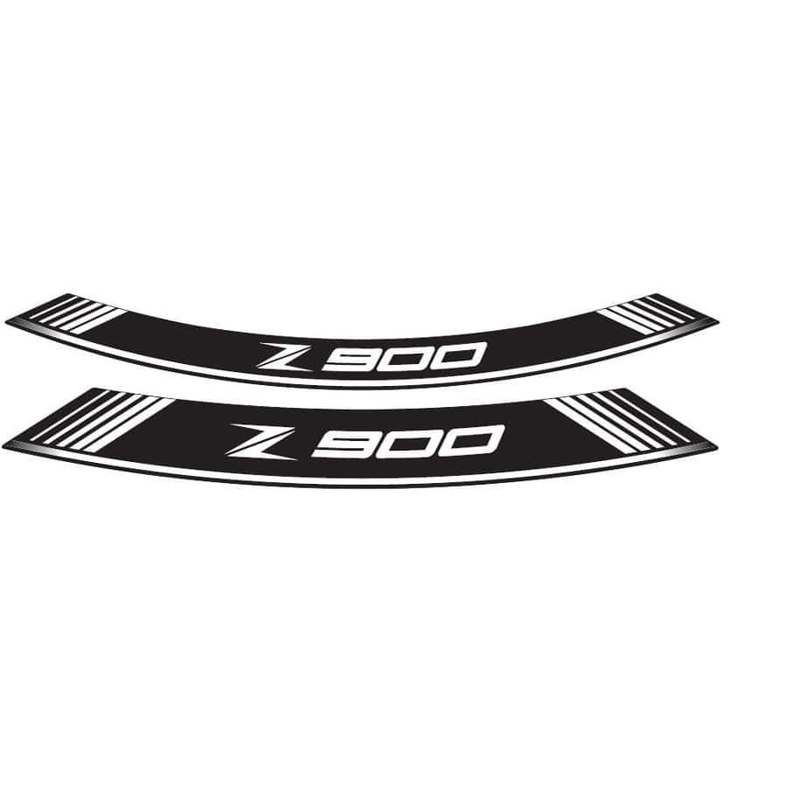Rim strip PUIG Z900 fehér set of 8 rim strips