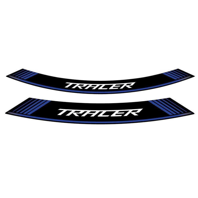 Rim strip PUIG TRACER kék set of 8 rim strips részére YAMAHA Tracer 7 2021-2024