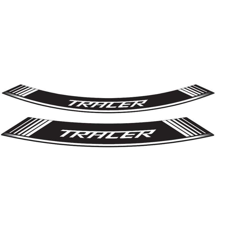 Rim strip PUIG TRACER fehér set of 8 rim strips