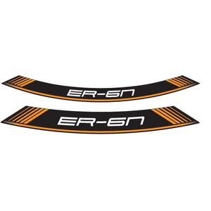 Rim strip PUIG ER6 9311T narancssárga set of 8 rim strips