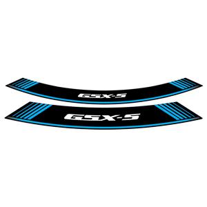 Rim strip PUIG GSXS 9442A kék set of 8 rim strips