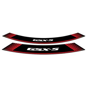 Rim strip PUIG GSXS 9442R piros set of 8 rim strips