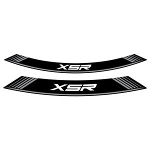 Rim strip PUIG XSR 9985P ezüst set of 8 rim strips