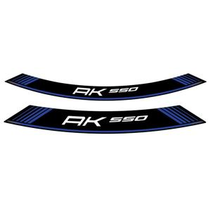 Rim strip PUIG AK550 9630A kék set of 8 rim strips