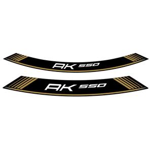 Rim strip PUIG AK550 9630O arany set of 8 rim strips