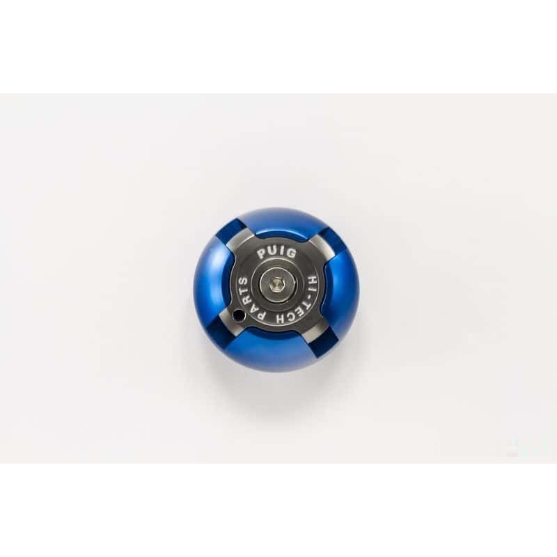 Plug oil cap PUIG kék M27x3