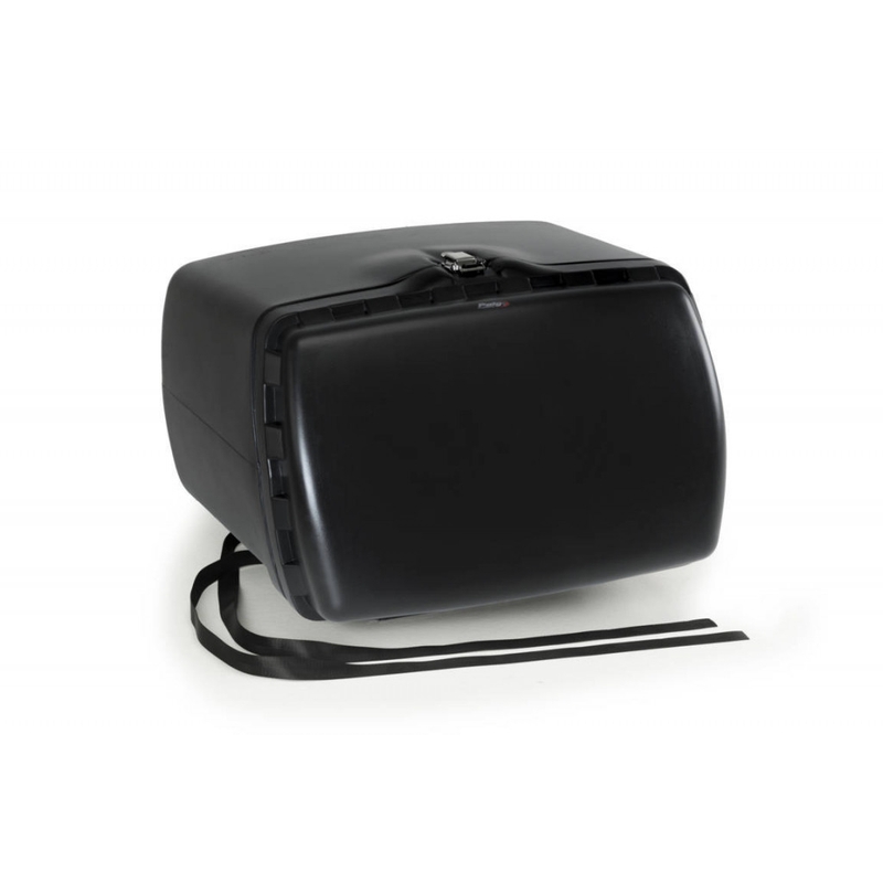 Top box PUIG MAXI BOX fekete without lock and fasten with included straps
