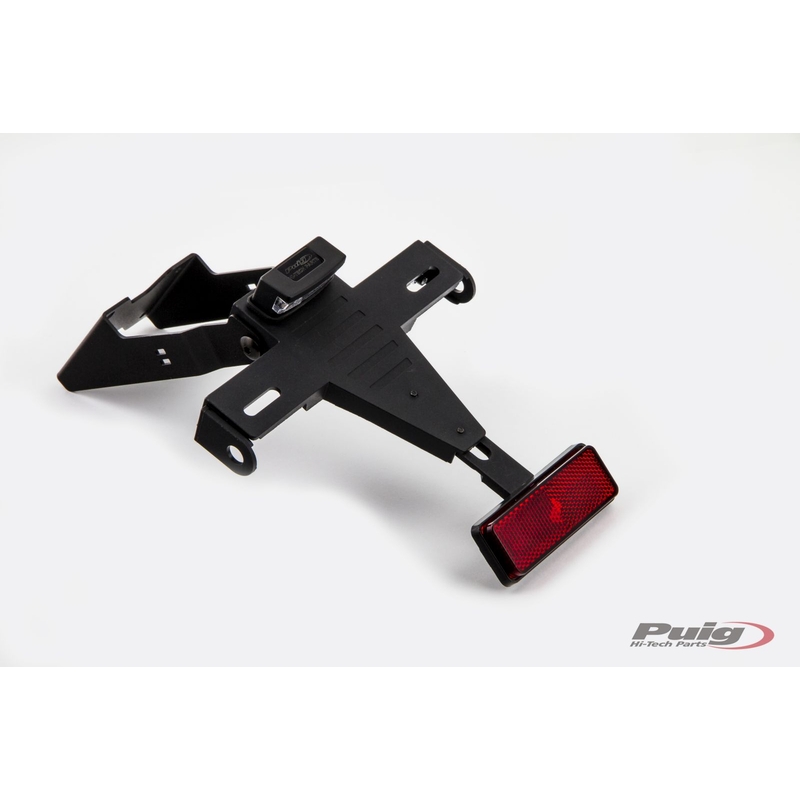 Adjustable license support PUIG fekete