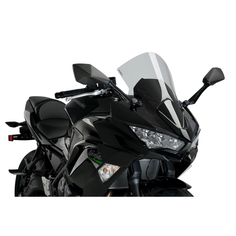 Windscreen PUIG R-RACER smoke részére KAWASAKI Ninja 650 2020-2026