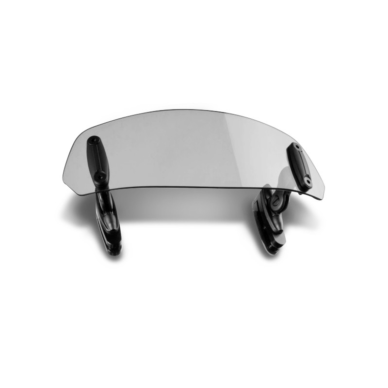 Multiadjustable visor PUIG clip-on smoke