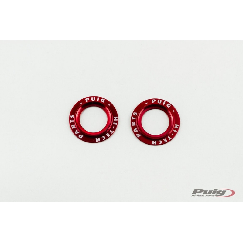 Rings for axle sliders PUIG PHB19 alumínium piros