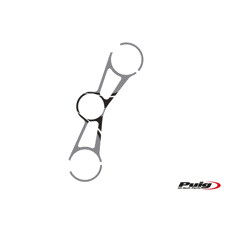 Yoke protector PUIG RADIKAL szürke részére BMW S 1000 RR 2019-2022